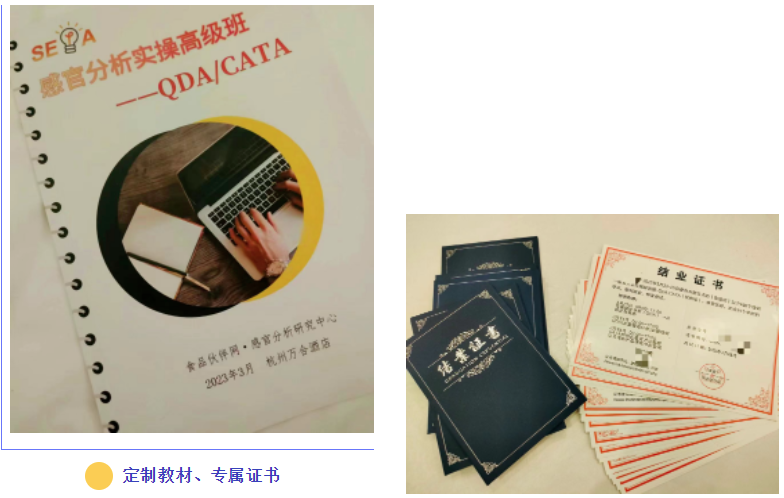 3月感官分析實操培訓班 QDA CATA20