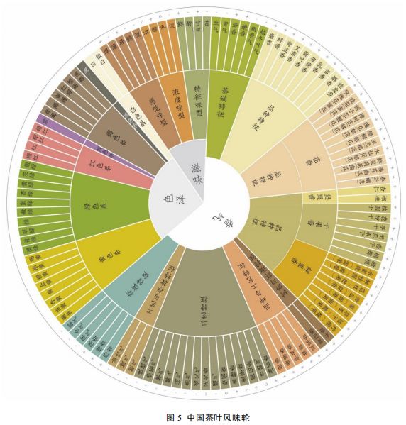 知識分享 I 中國茶葉感官審評術語基元語素研究與風味輪構建14